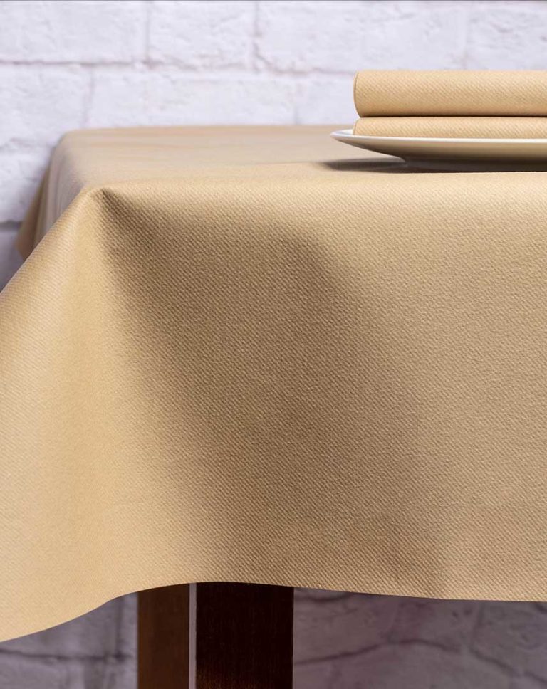 Mantel Algodón, Colección Concept, Color Y Tamaño A Elegir (Mantel Ovalado, 150 X 300 Cm, Blanco